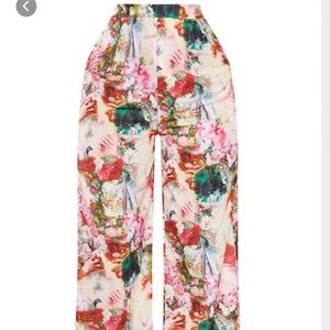 Rose Femme wide leg pants